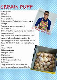 Tepung gandum, milo, soda bikarbonat dan baking powder disatukan. Cream Puff By Chef Adri Oppa Cream Puff Cakes Cream Puffs Snacks Dishes