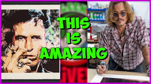 Johnny Depp SELLS OUT Art Gallery within record time!!
