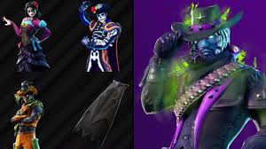 Almost all of the skins available in fortnite battle royale as transparent png files for you to use. Leaked Skins And Cosmetics Found In Fortnite V6 20 Files Names And Rarities Zombie Jonesy And More As Halloween Theme Continues Dexerto