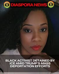 Melissa “Melly Mel” Atwell Holder, a 31-year-old Black activist and  outspoken critic of the Guyanese government, has been detained by ICE in  Louisiana amid Trump-era mass deportation policies. Despite her vocal  activism