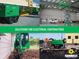 For Electrical Contractors Sunbelt Rentals Is Your One Stop Shop We Offer The Broadest Fleet In The Renta Rental Earth Moving Equipment Landscaping Equipment