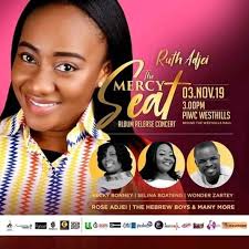 3rd November, Ruth Adjei is gathering all of us at the Mercy Seat of God.  Make a date.
