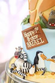 What a fun theme for a first birthday party. Kara S Party Ideas Madagascar Birthday Party Kara S Party Ideas