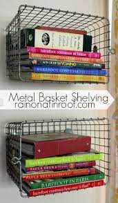 This is particularly true of galvanized metal baskets. Pin By Yesenia Ellefson On My House Storage Solutions Diy Thrifty Diy Metal Basket