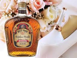Groomsman Or Best Man Gifts Personalized Crown Royal Bottles Wedding Bottle Labels Wedding Labels Crown Royal