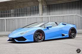 Black And Blue Lamborghini Huracan Lamborghini Huracan Spyder By Ds A Subtle Lowering A Novitec Spoiler Lip A Black Lamborghini Lettering Black Side Indicators And A Fully Painted Bumper Yay