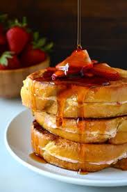 Strawberry Cheesecake Stuffed French Toast Just A Taste