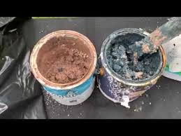 Once the paint is solidified and no longer able to spill out of the can, it can be closed and disposed of. Paint Drying On The Cheap Youtube