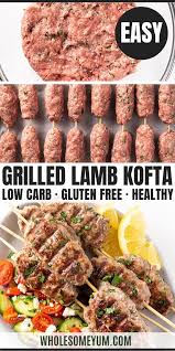 Grilled Ground Lamb Kofta Kebab Recipe In 2020 Ground Lamb Recipes Lamb Recipes Kebab Recipes