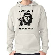 Socialism Is For Figs Hoodie Pullover