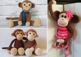 Unsere ausführlichen häkelanleitungen zeigen dir schritt für schritt, wie du ganz unterschiedliche amigurumi tiere häkeln kannst. Amigurumi Affe Hakeln Einfache Gratis Anleitung Bildnova