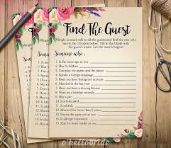 Printable Bridal Shower Games Printable Bohemian Bridal Etsy Bohemian Bridal Shower Bridal Games Boho Bridal Shower