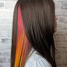 The foil placement is key here. 20 Pretty Peekaboo Highlights You Need To See Now