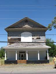 Decaying Old Legion Hall Janesville California Outdoor Structures Janesville Lassen County