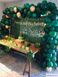 Next, i used a vintage ironing board to serve as a bruschetta bar, and finally a small rustic bench held dessert and wine. Green Themed Party Decorations Novocom Top