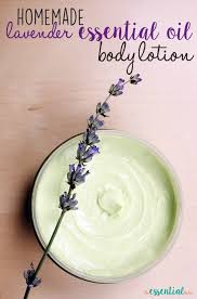 homemade lavender essential oils body