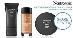 Share To Win A Neutrogena New Product Prize Pack Neutrogena Neutrogena Shine Control Shine Control Products Cosmetics Fragrance