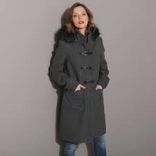 Parcourez la rubrique duffle coats, parkas 42 pour femme. Duffle Coat Capuche Fausse Fourrure Blancheporte