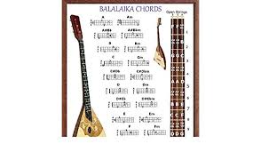 Amazon Com Balalaika Chords Poster Musical Instruments