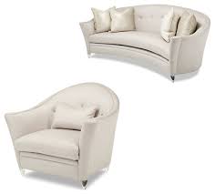 11 338 просмотров 11 тыс. Aico Michael Amini Bel Air Park Button Sofa Contemporary Living Room Furniture Sets By Greatfurnituredeal Houzz
