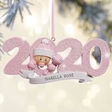 Inspired by nursery rhymes and sweet baby girls and boys, these darling ornaments are a sweet way to save the memories of this special time. 2020 Baby S First Christmas Personalized Ornaments