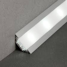 Profil Complet Led 2m Aluminium Blanc Ou Noir Encastrable En Angles 30 Et 45 Pour Ruban De Led Bandeau Led Ruban Led Led