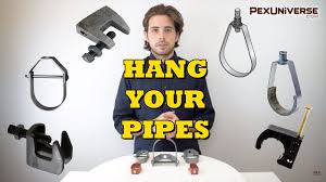 The copper pipe is used as a path for the refrigerant to flow between system components and to contain it. Different Pipe Supports And Hangers Youtube