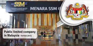 The companies commission of malaysia has only quite recently introduced this. Public Limited Company In Malaysia Berhad Bhd