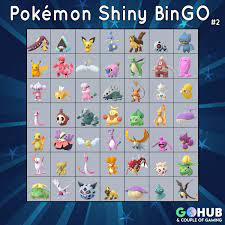 We did not find results for: Pokemon Go Hub On Twitter Trainers Go Hub S Second Pokemon Shiny Bingo Chart Is Ready Take This Image Mark Which Shiny Pokemon You Have And Shout Bingo As Soon As You Have