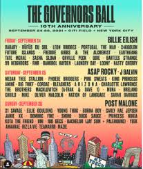 Summer starts with gov ball. Burna Boy Set To Perform With Billie Eilish At The Governors Ball Xandoblogs
