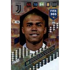 Sale Online Card Douglas Costa Impact Signing Fifa 365 Adrenalyn XL 2018