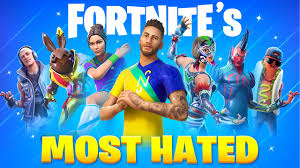Check back daily for skins for sale today, free skin, skin names and any skin! 30 Most Hated Fortnite Skins Youtube