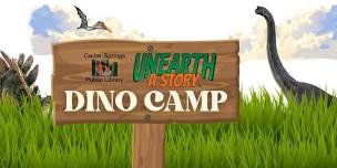 Dino Camp at Cedar Springs Public Library