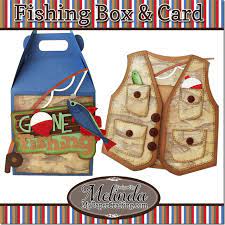 Download My Paper Crafting Com Fishing Gift Box Card And Freebie