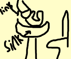 link in the sink drawception