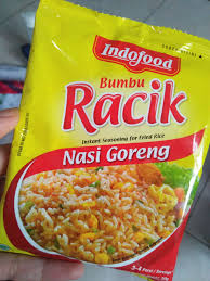 Kandungan gizi dalam nasi goreng yang biasa dikonsumsi biasanya didominasi oleh karbohidrat dan lemak, sehingga nasi goreng ini seringkali dijauhi oleh. Bumbu Indofood Racik Nasi Goreng Sachet 20gr 2pcs Lazada Indonesia