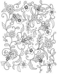 The 15 Biggest Trends In Adult Colouring This Year Adult Coloring Book Pages Bee Coloring Pages Adult Coloring Pages