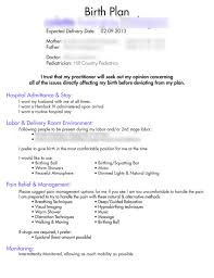 Birth Plans For First Time Moms Pdf Our Birth Plan Birth Plan Template Birth Plan Natural Birthing Plan