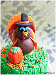 It's almost too pretty to eat. How To Make Turkey Topper Cakewhiz