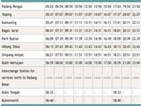 Jadual dan harga tiket yang terkini juga boleh anda semak melalui website ktm. Padang Rengas Ktm Komuter Ticket Price Harga Tiket Tambang