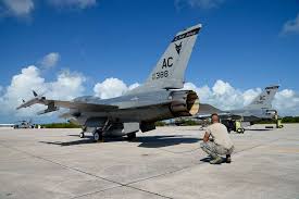 U.S. Air Force Tech. Sgt. Anthony Falcone, crew chief