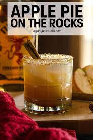 Having guests over during the holiday season? Apple Pie On The Rocks Vegan Yack Attack