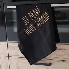 Even terug over mijn wandeling.mijn juffie weet heel goed. Bol Com Theedoek Zwart Met Tekst Bedrukt Cadeau Jij Bent Goud Waard Opa Oma Mama Papa Juf