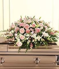 Casket Spray At From You Flowers Funeral Flower Arrangements Casket Flowers Funeral Flowers