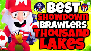 Welcome to our brawl stars tier list! Top 8 Best Brawlers For Thousand Lakes In Showdown Brawler Tier List Brawl Stars Youtube