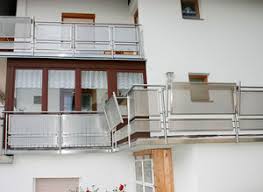 Discover new ways you can convert your balcony into a space where you can have control over the four season. Glass Panel Balcony Inox Design Stainless Steel