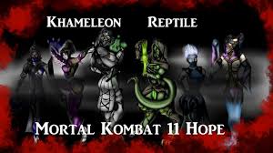 Playstation 4, nintendo switch, xbox one, pc games Mortal Kombat 11 Khameleon And Reptile Hope Youtube