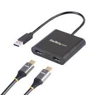 Amazon.com: StarTech.com USB 3.0 to Dual HDMI Adapter, USB ...