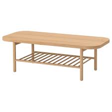 Listerby Coffee Table White Stained Oak 55 1 8x23 5 8 Ikea Ikea Coffee Table White Oak Coffee Table Oak Coffee Table