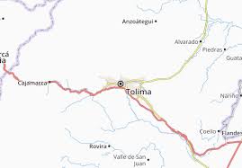 Tolima definition, a volcano in w colombia, in the andes. Michelin Landkarte Tolima Stadtplan Tolima Viamichelin